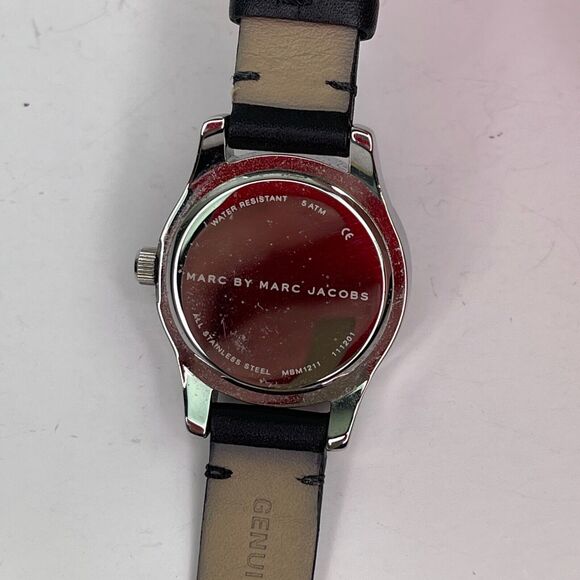 MARC BY MARC JACOBS Blade Mini MBM1211 Black Dial Watch Needs Battery